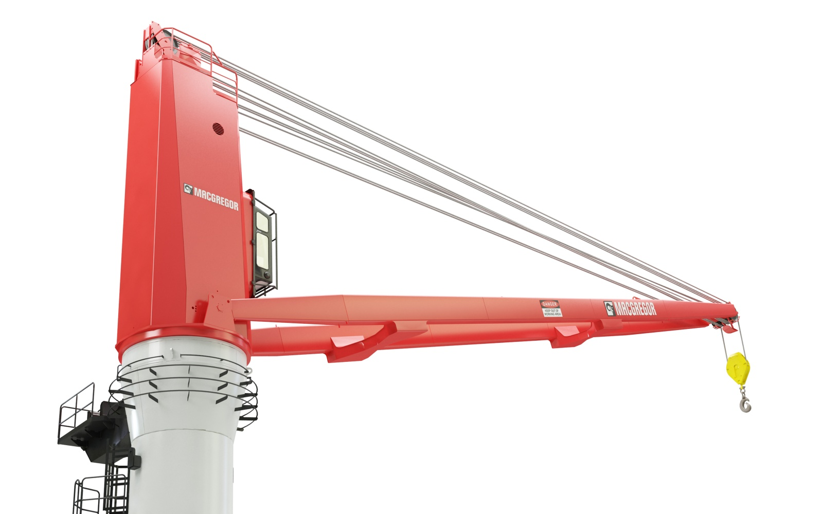 Deck Crane-MacGREGOR-Sheaves Required